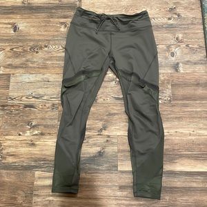 Free people movement green yoga workout leggings size large